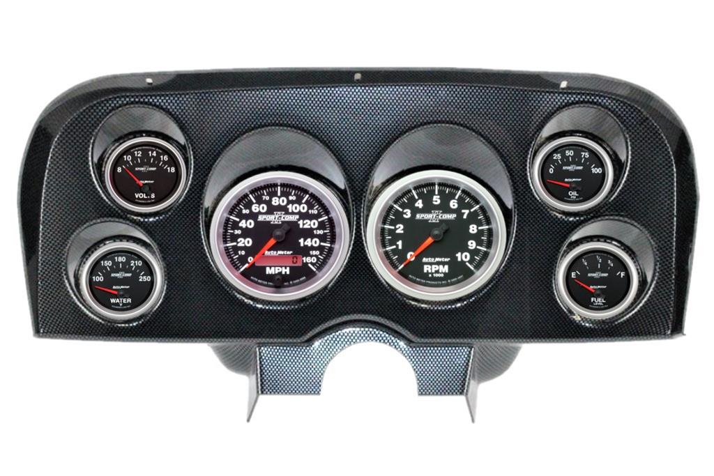 Classic Dash Gauge Kits and Instrument Clusters 612690913