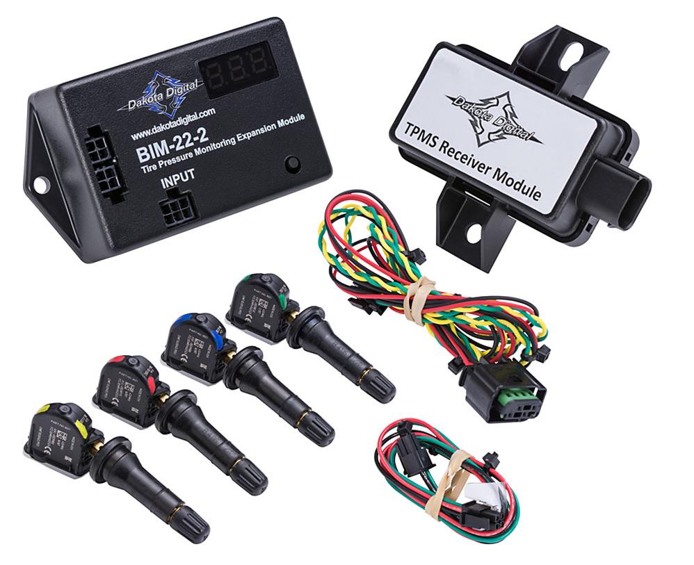 Dakota Digital Tire Pressure Monitoring Systems BIM-22-2