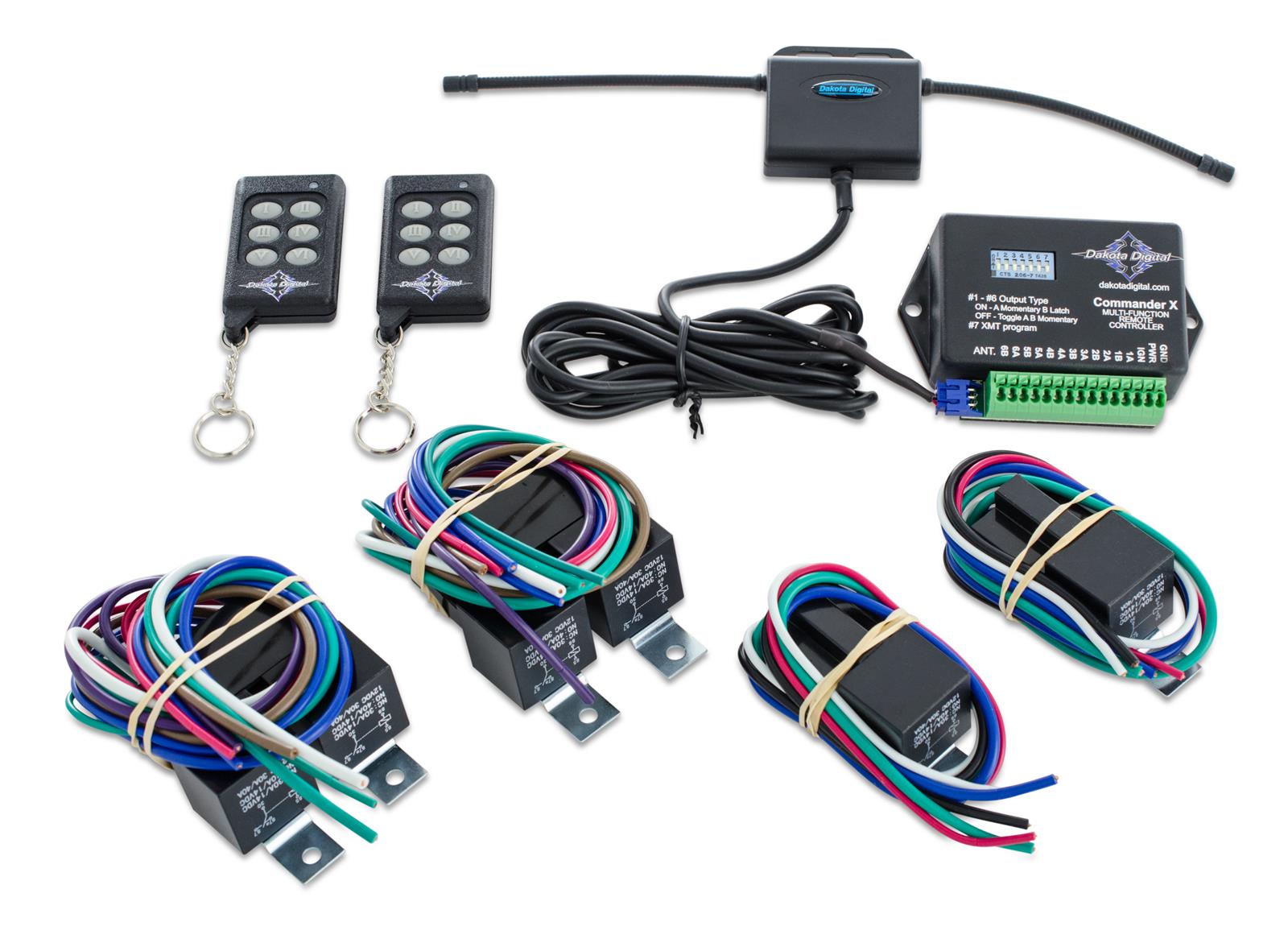 Dakota Digital 6-12 Function Remote Accessory Controllers CMD-X
