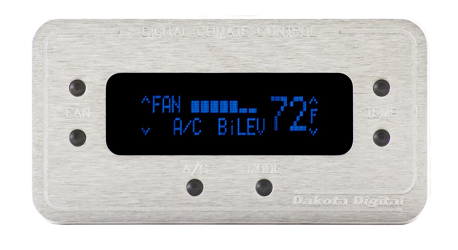 Dakota Digital Gen-II Digital Climate Control Systems DCC-2200-S-B