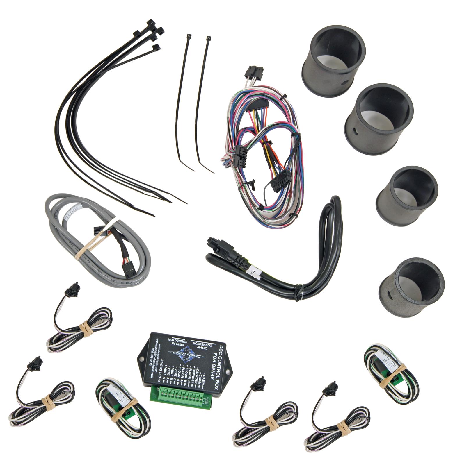 Dakota Digital Climate Control Panels DCC-4000-K-S