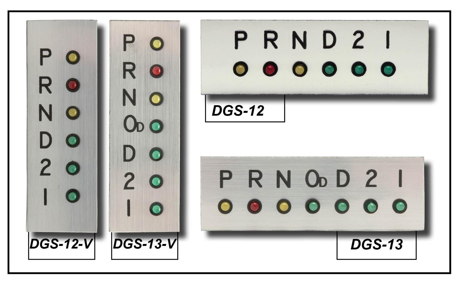 Dakota Digital LED Gear Position Indicators DGS-12