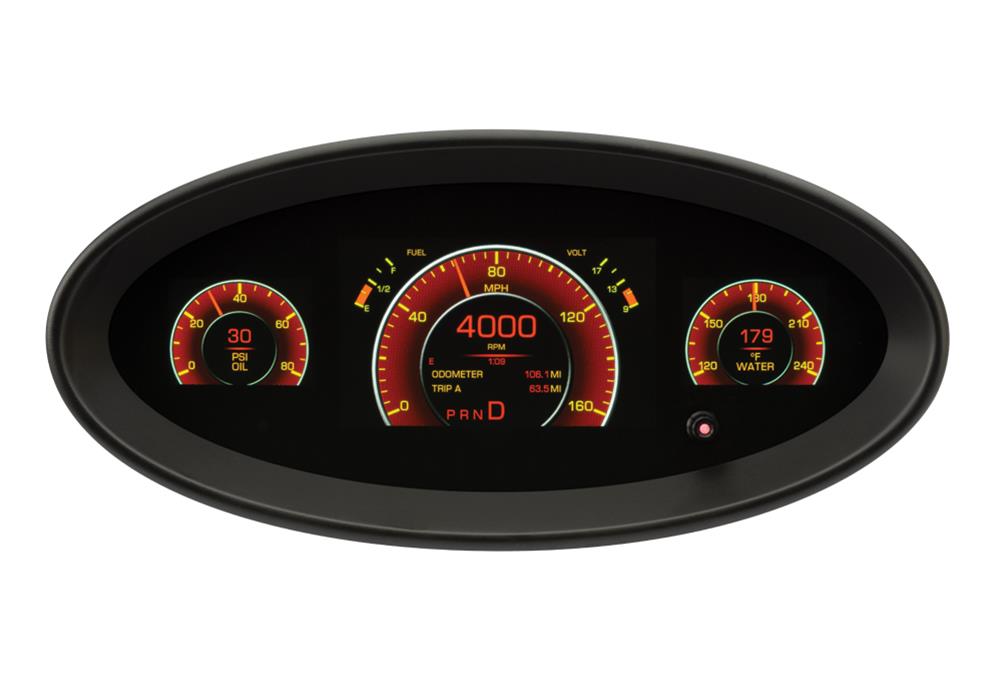 Dakota Digital GRFX Series Universal Elliptical Digital Gauge Kits GRFX-2017¿¿¿¿¿¿¿