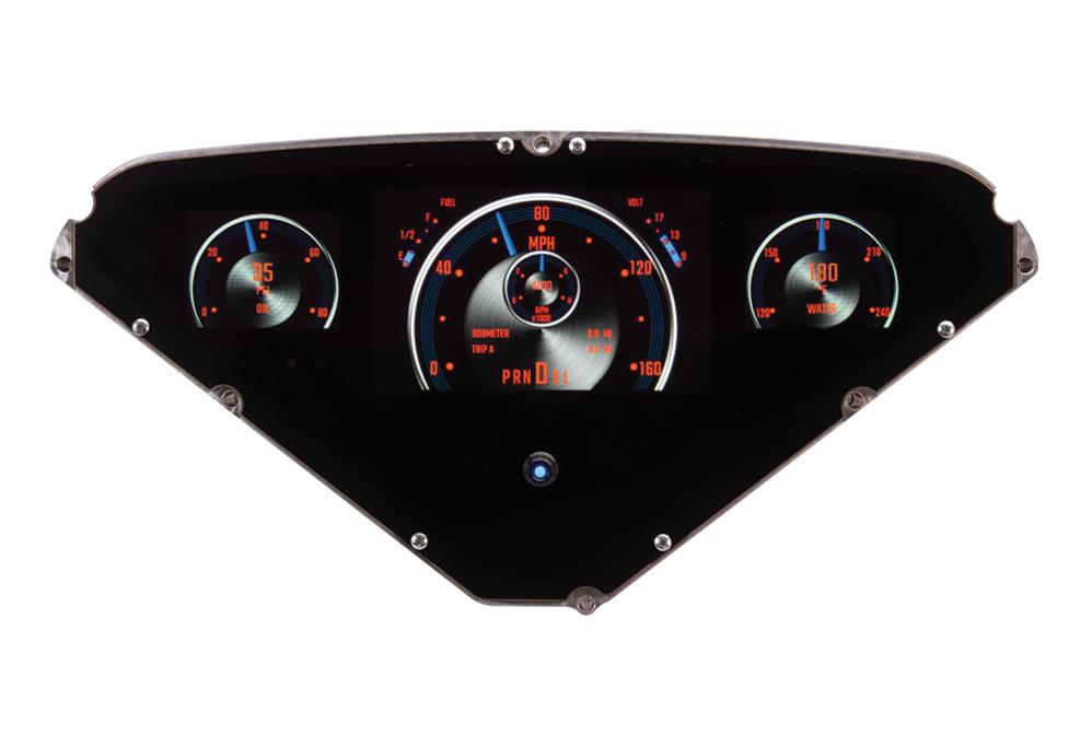 Dakota Digital GRFX Direct-Fit Gauge Kits GRFX-55C-PU