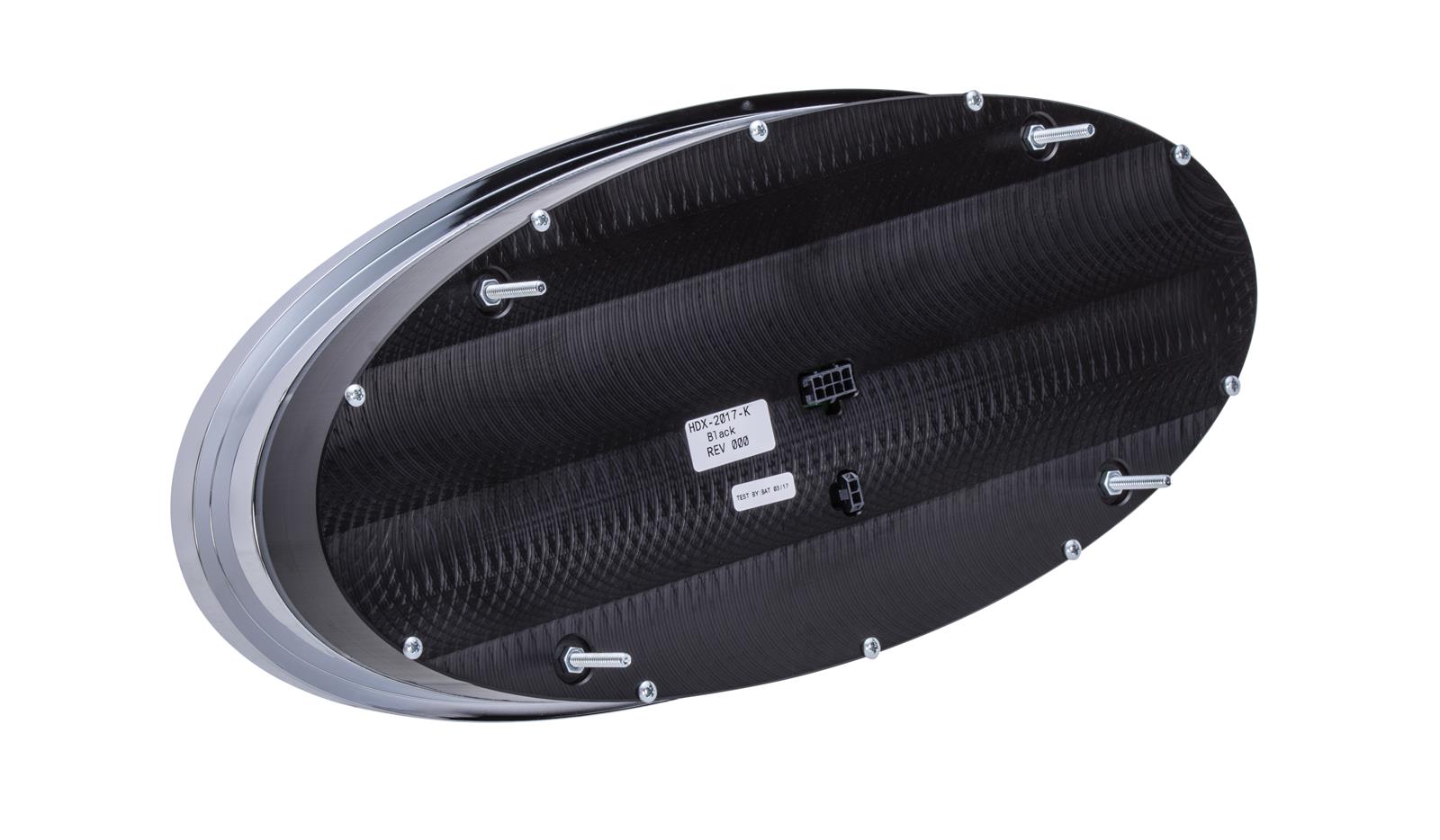 Dakota Digital HDX Series Universal Elliptical Analog Gauge Kits HDX-2017-S