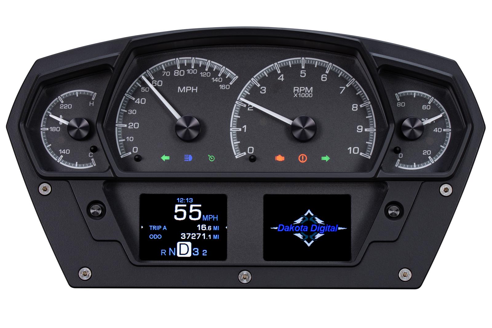 Dakota Digital HDX Series Universal Competition Analog Gauge Kits HDX-2100-K
