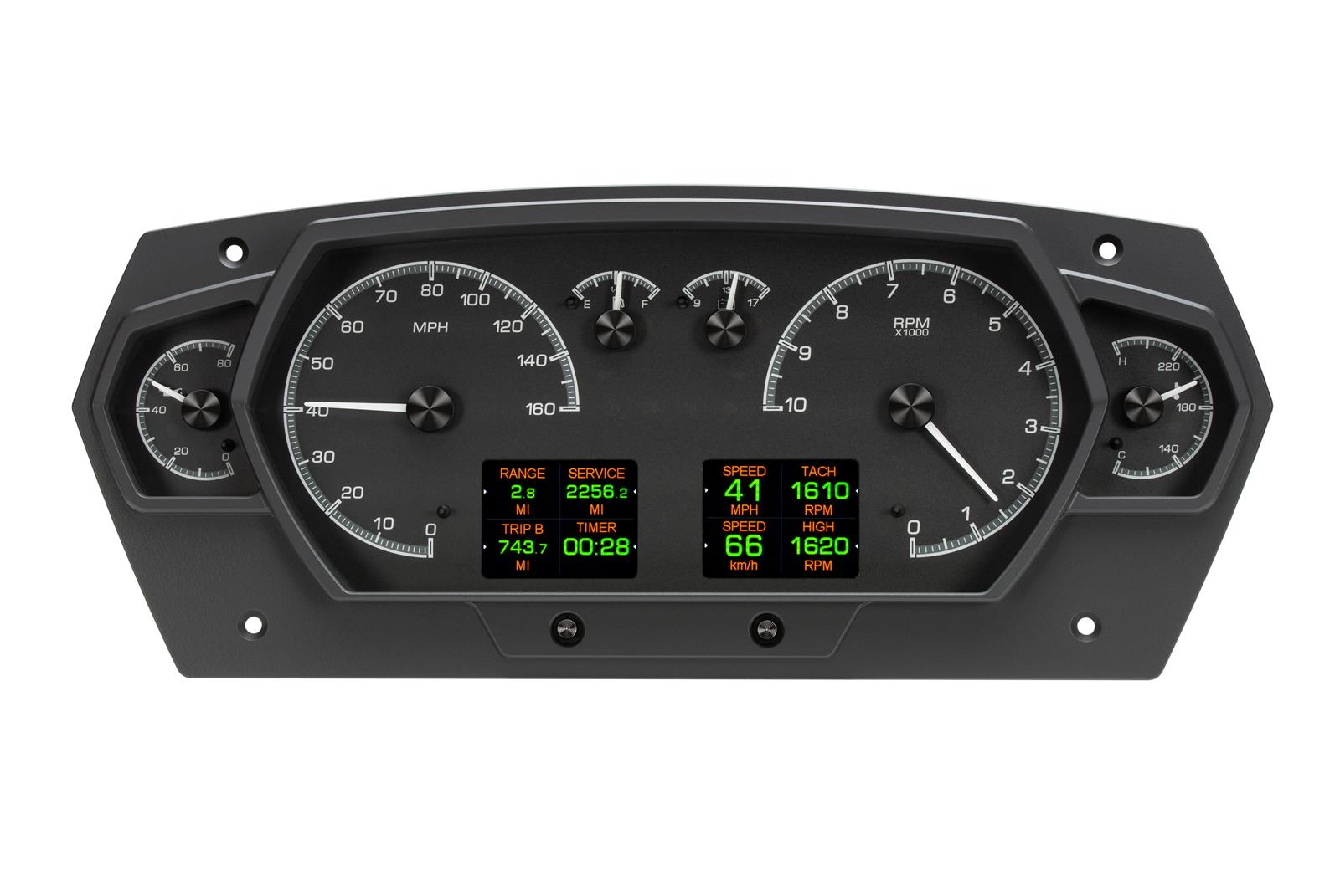 Dakota Digital HDX Series Universal Competition Analog Gauge Kits HDX-2200-K