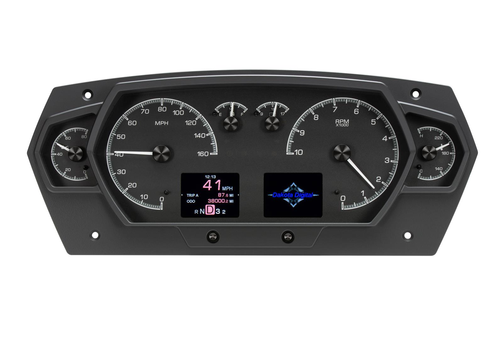 Dakota Digital HDX Series Universal Competition Analog Gauge Kits HDX-2200-K
