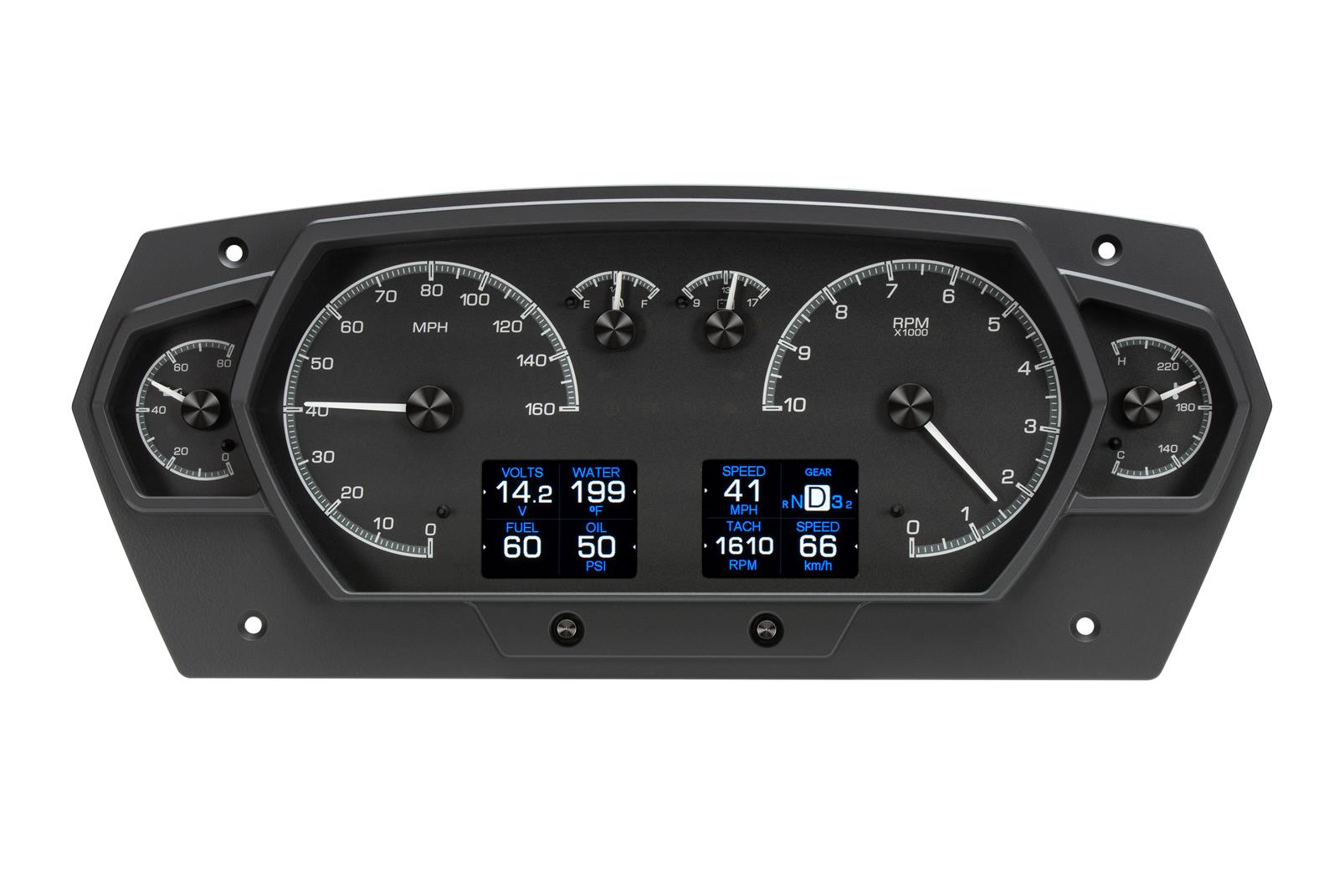 Dakota Digital HDX Series Universal Competition Analog Gauge Kits HDX-2200-K