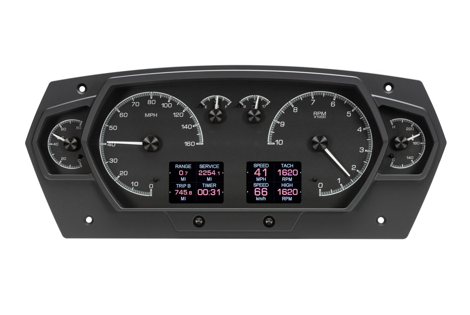 Dakota Digital HDX Series Universal Competition Analog Gauge Kits HDX-2200-K