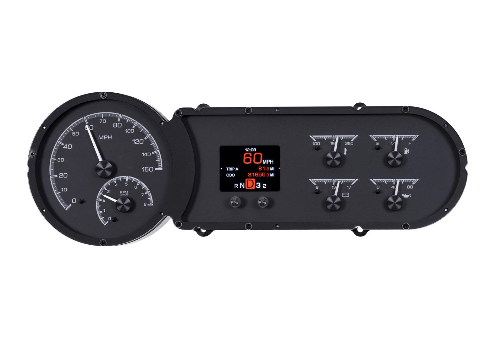 Dakota Digital HDX Direct-Fit Analog Gauge Systems HDX-53C-K