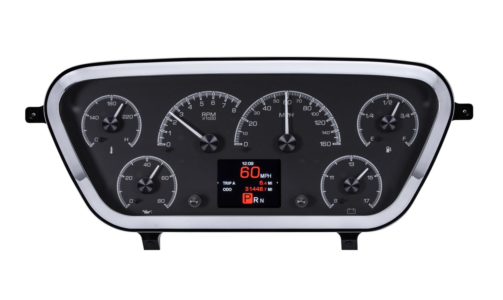 Dakota Digital HDX Direct-Fit Analog Gauge Systems HDX-53F-PU-K