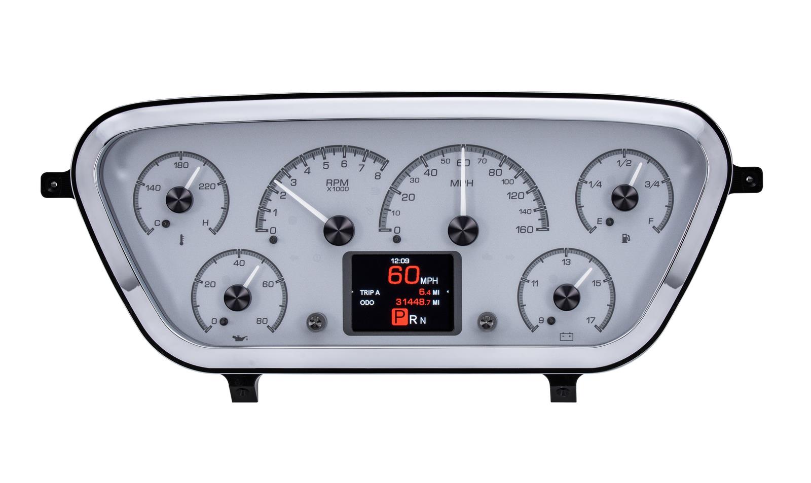 Dakota Digital HDX Direct-Fit Analog Gauge Systems HDX-53F-PU-S
