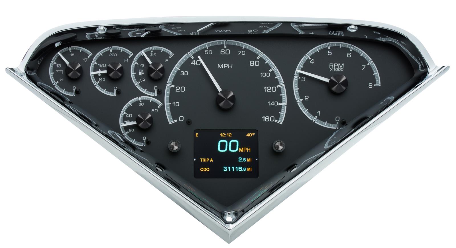 Dakota Digital HDX Direct-Fit Analog Gauge Systems HDX-55C-PU-K