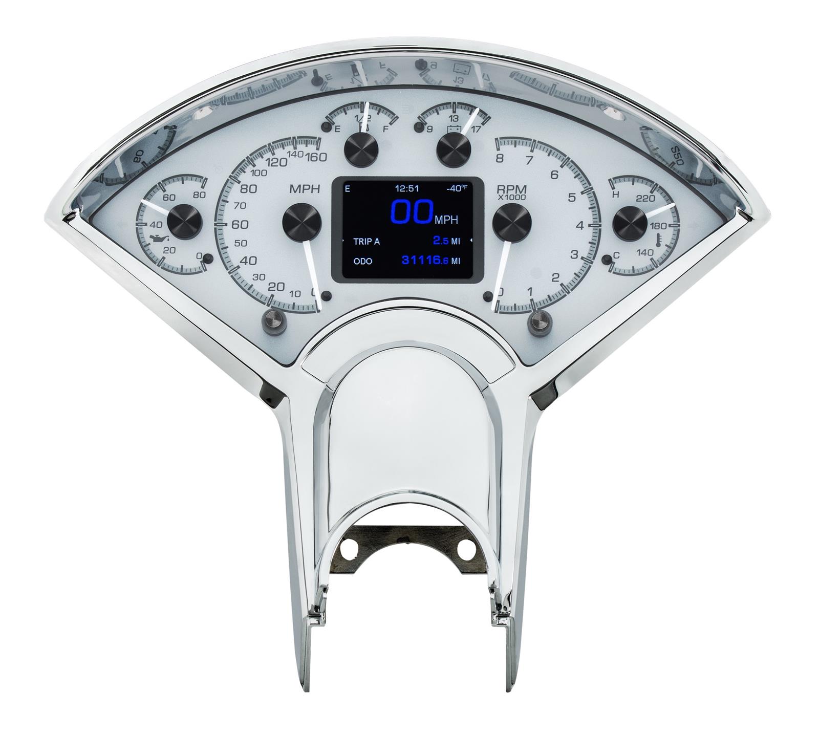 Dakota Digital HDX Direct-Fit Analog Gauge Systems HDX-55C-S