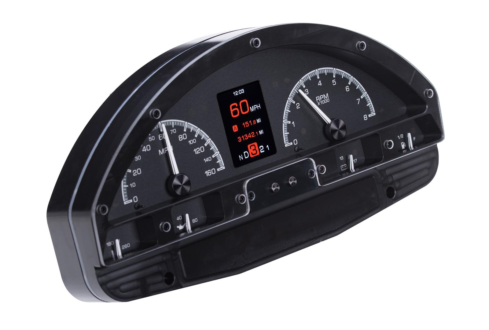 Dakota Digital HDX Direct-Fit Analog Gauge Systems HDX-56F-PU-K