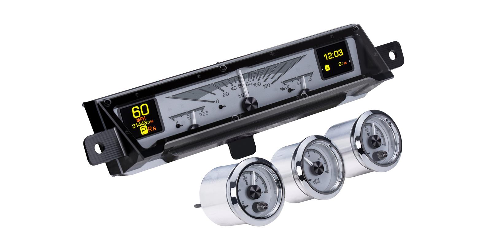 Dakota Digital HDX Direct-Fit Analog Gauge Systems HDX-61C-IMP-S