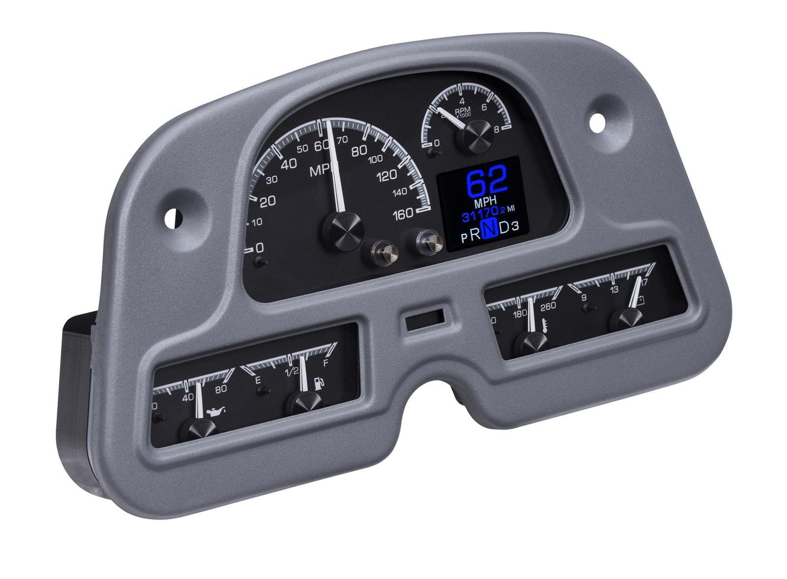 Dakota Digital HDX Direct-Fit Analog Gauge Systems HDX-62T-FJ-K
