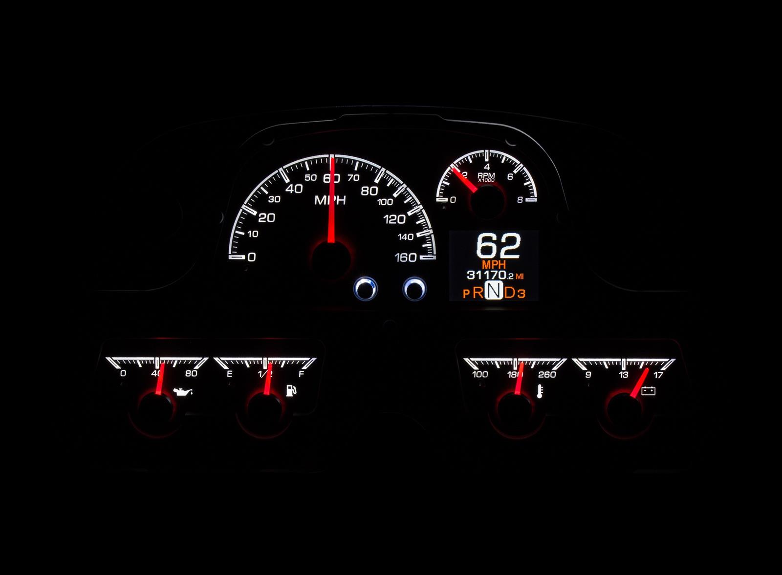 Dakota Digital HDX Direct-Fit Analog Gauge Systems HDX-62T-FJ-K