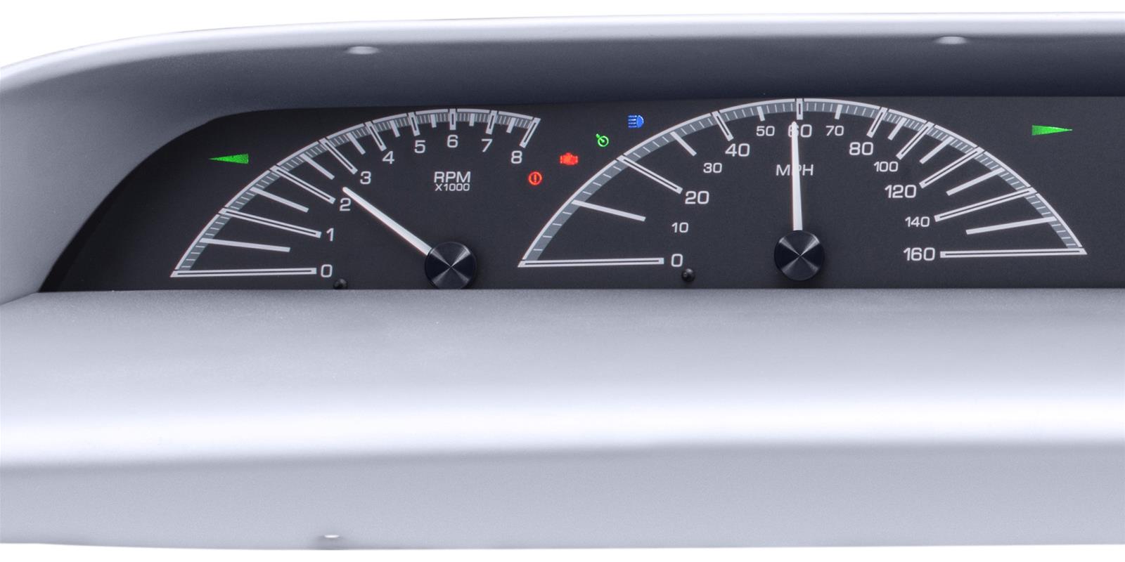 Dakota Digital HDX Direct-Fit Analog Gauge Systems HDX-63C-IMP-K