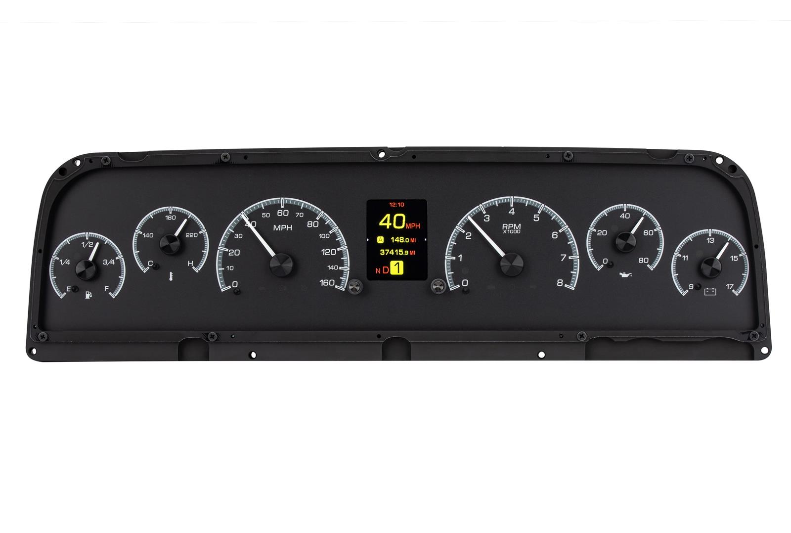 Dakota Digital HDX Direct-Fit Analog Gauge Systems HDX-64C-PU-K