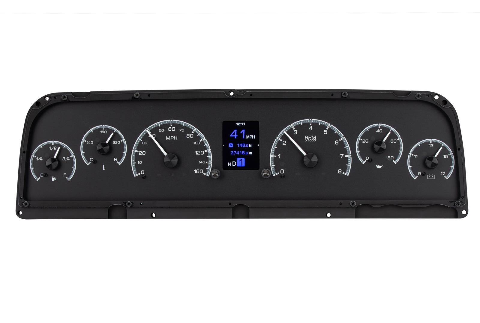 Dakota Digital HDX Direct-Fit Analog Gauge Systems HDX-64C-PU-K