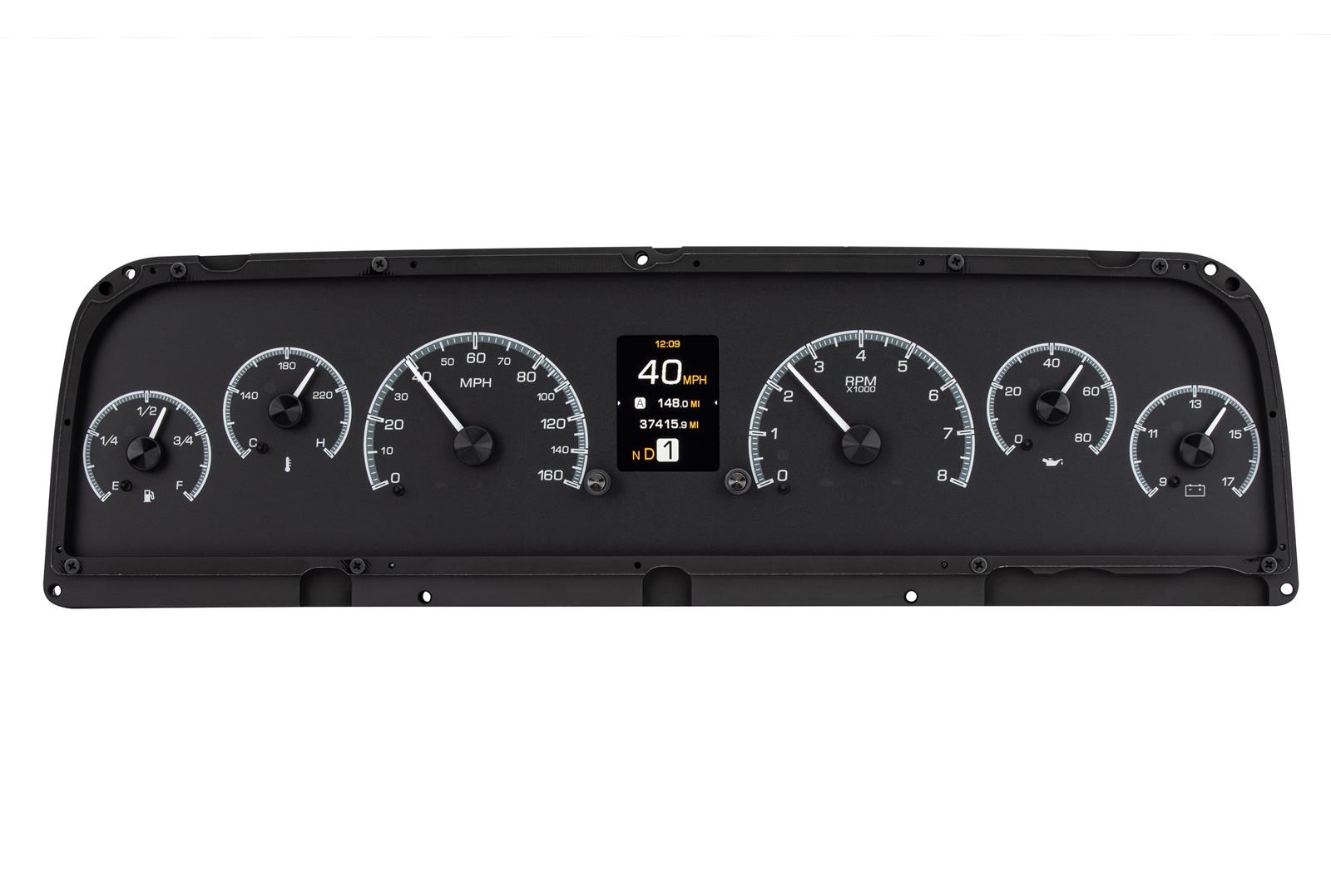 Dakota Digital HDX Direct-Fit Analog Gauge Systems HDX-64C-PU-K