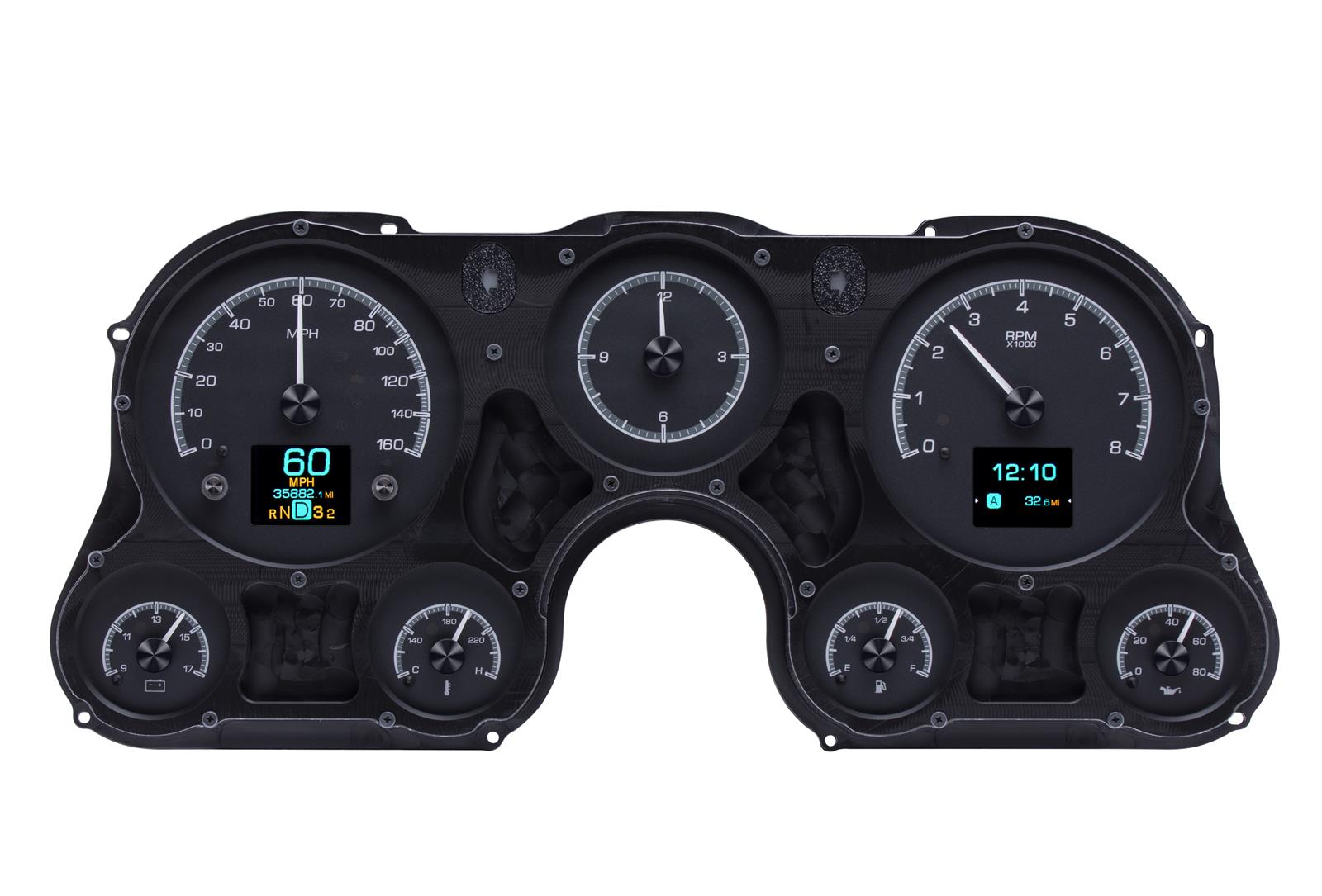 Dakota Digital HDX Direct-Fit Analog Gauge Systems HDX-67C-PU-K