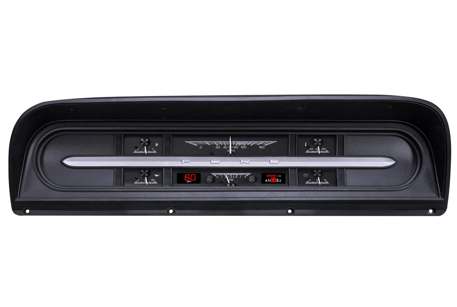 Dakota Digital HDX Direct-Fit Analog Gauge Systems HDX-67F-PU-K