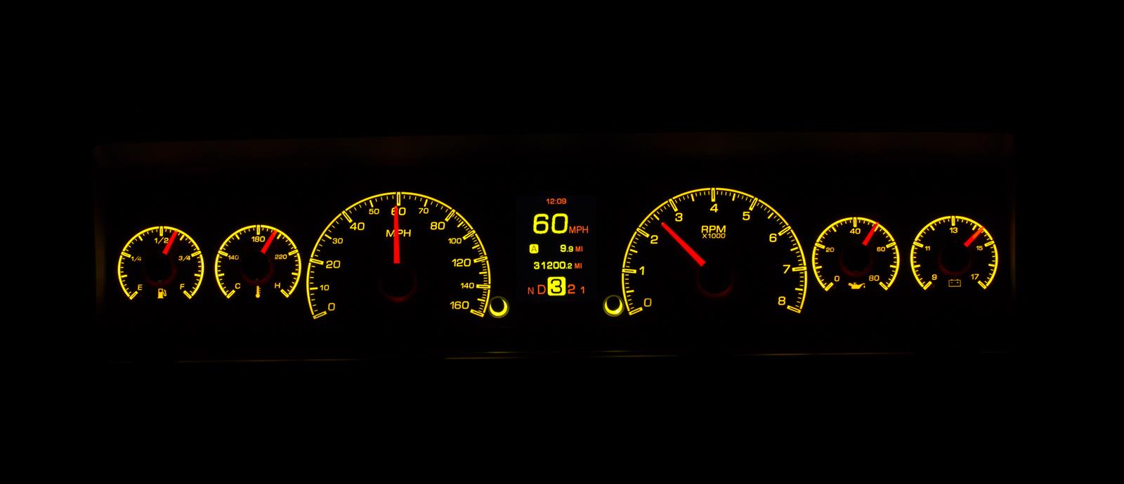 Dakota Digital Gauges HDX-69C-NOV-S