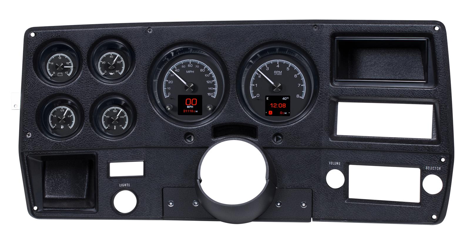 Dakota Digital HDX Direct-Fit Analog Gauge Systems HDX-73C-PU-K