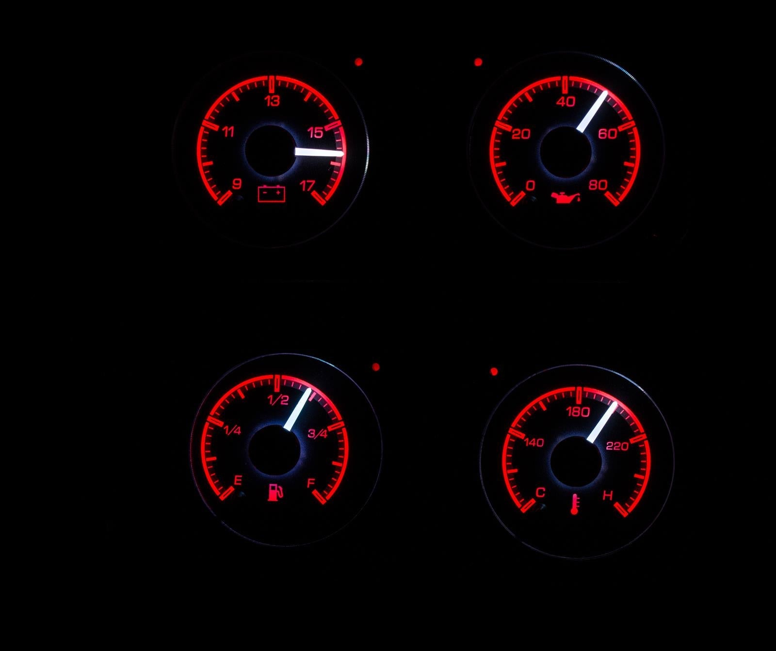 Dakota Digital HDX Direct-Fit Analog Gauge Systems HDX-73C-PU-K