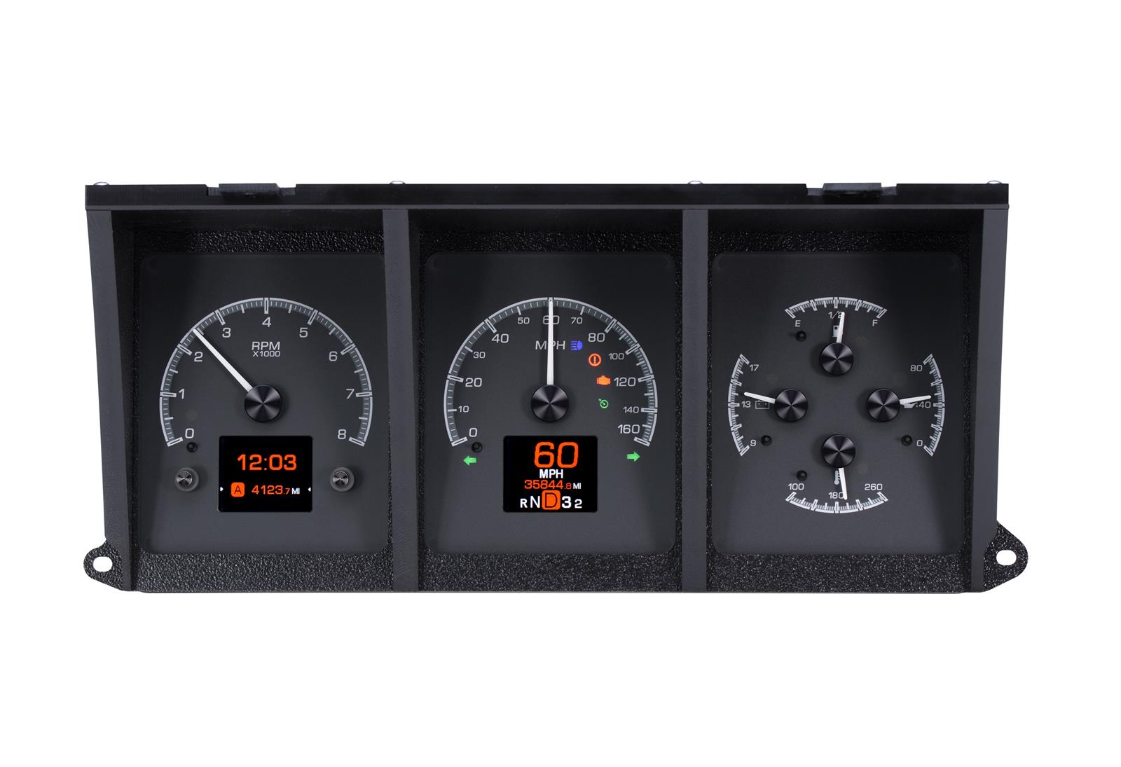 Dakota Digital HDX Direct-Fit Analog Gauge Systems HDX-73F-PU-K