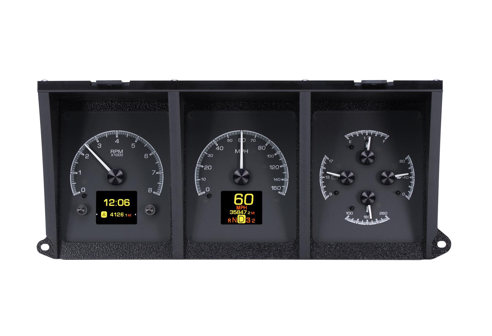 Dakota Digital HDX Direct-Fit Analog Gauge Systems HDX-73F-PU-K