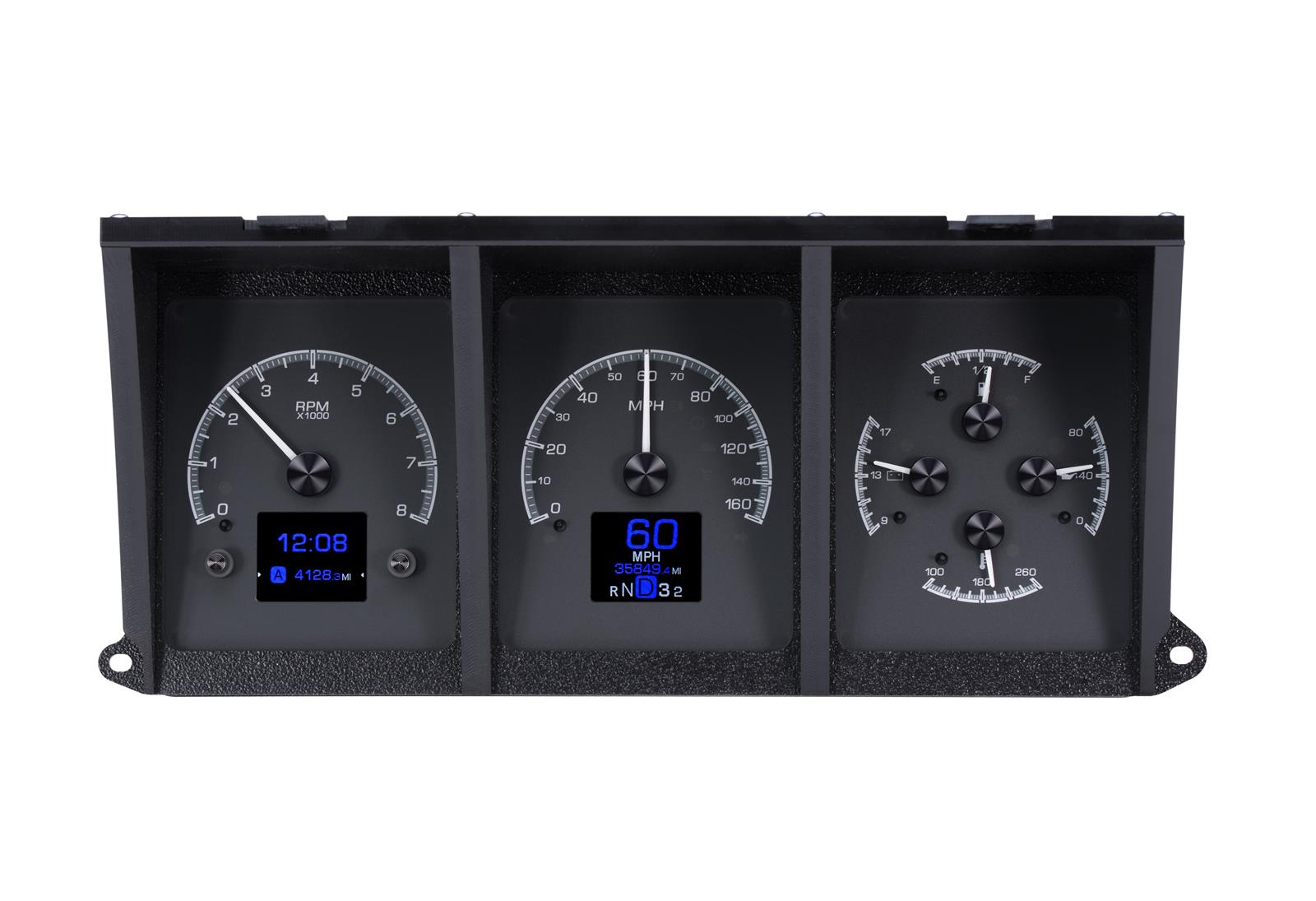 Dakota Digital HDX Direct-Fit Analog Gauge Systems HDX-73F-PU-K