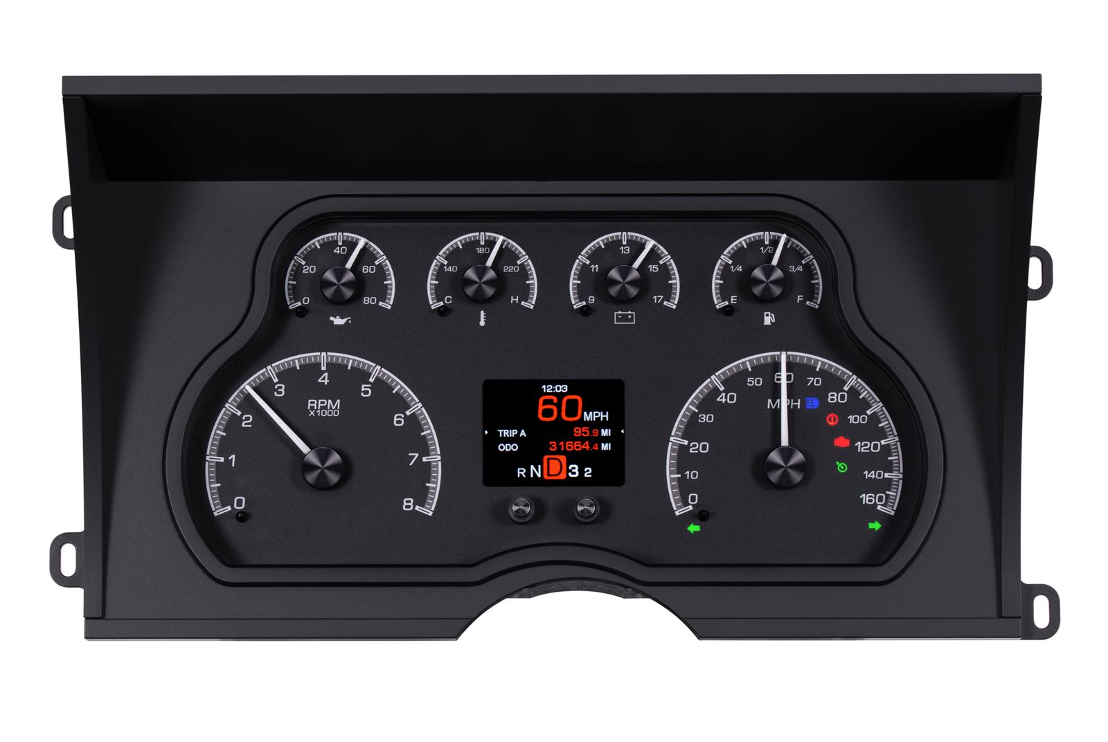 Dakota Digital HDX Direct-Fit Analog Gauge Systems HDX-88C-PU-K