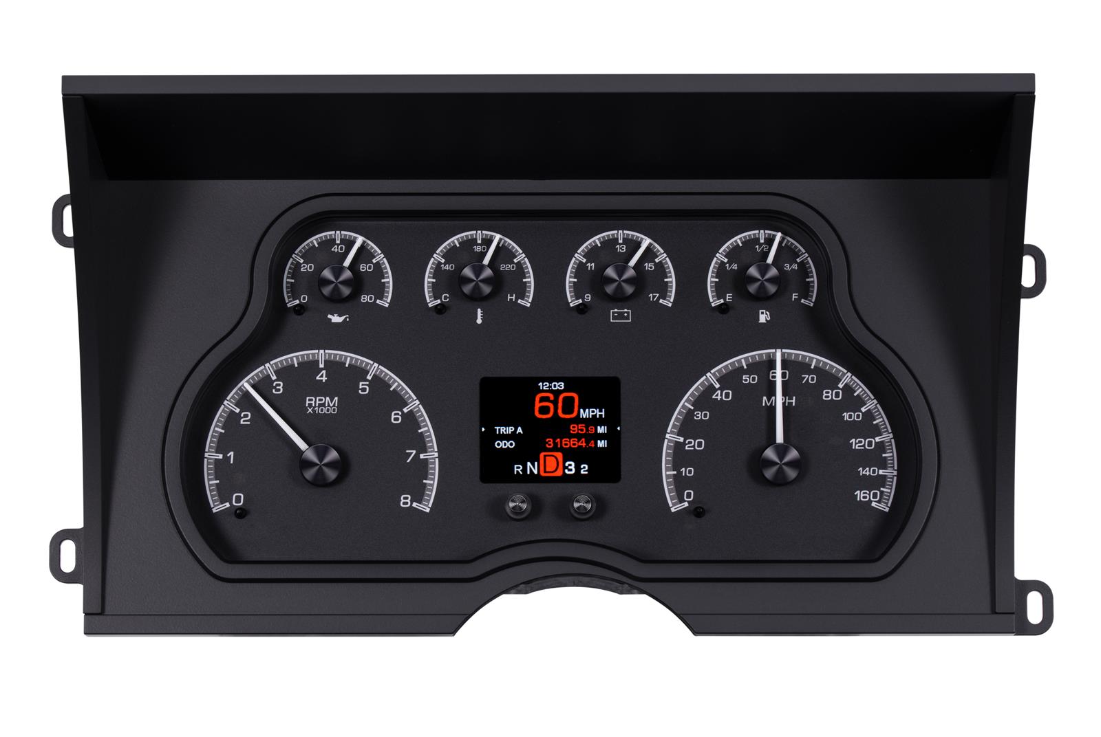 Dakota Digital HDX Direct-Fit Analog Gauge Systems HDX-88C-PU-K