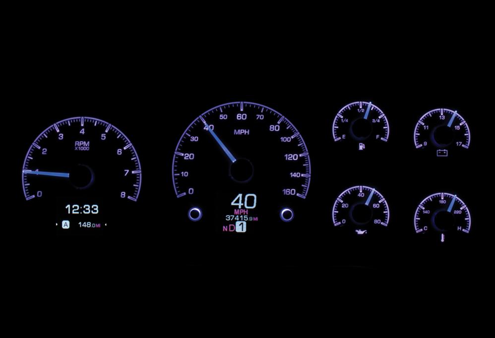 Dakota Digital Gauge Kits and Instrument Clusters MDX-95C-PU-K