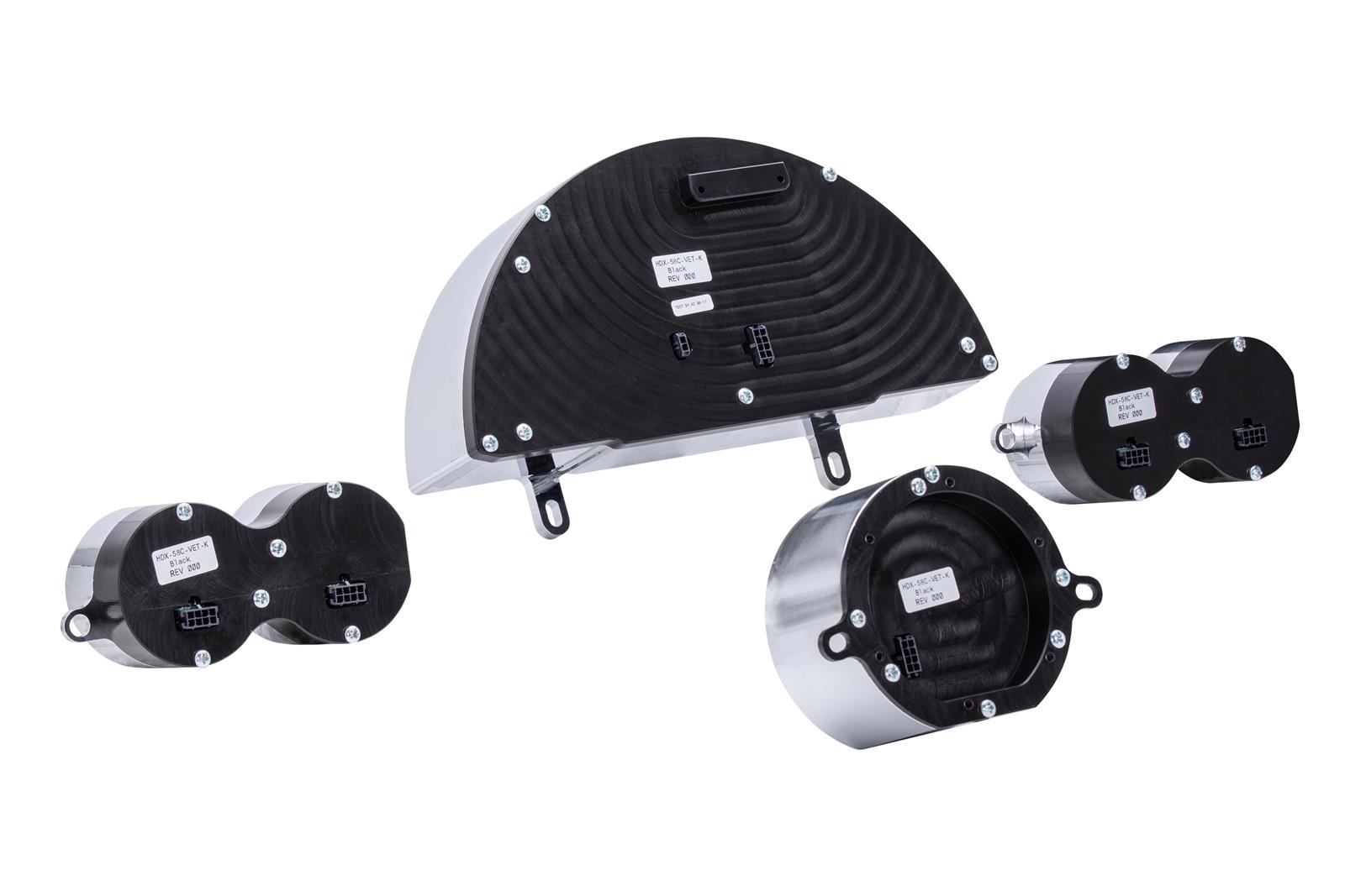 Dakota Digital HDX Direct-Fit Analog Gauge Systems HDX-58C-VET-K