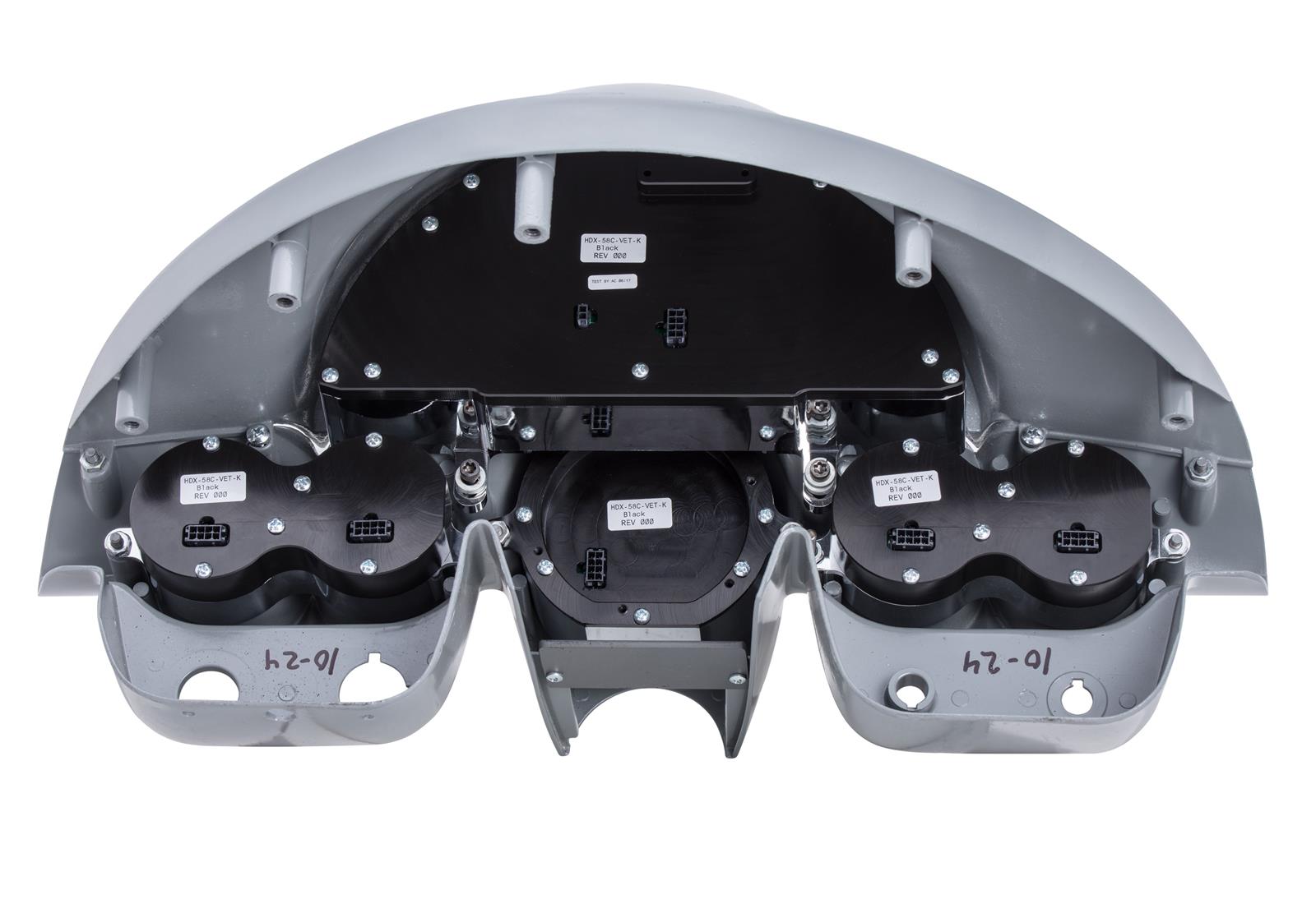 Dakota Digital HDX Direct-Fit Analog Gauge Systems HDX-58C-VET-K