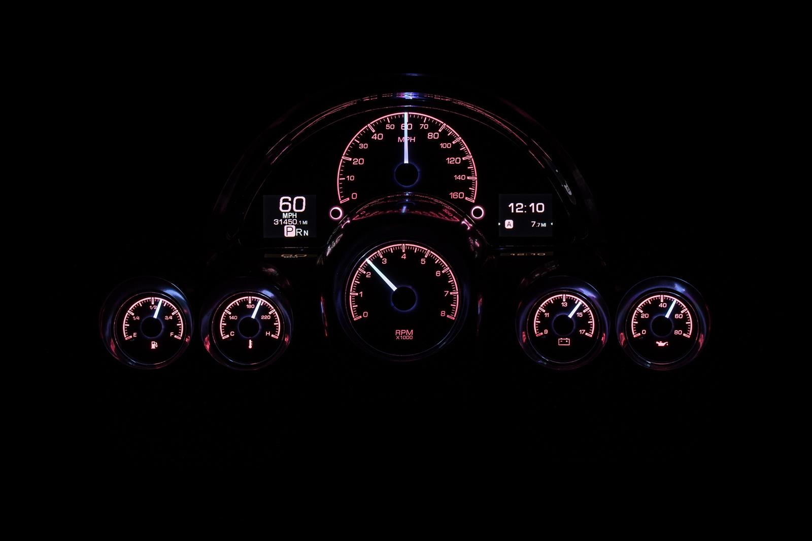 Dakota Digital HDX Direct-Fit Analog Gauge Systems HDX-58C-VET-S