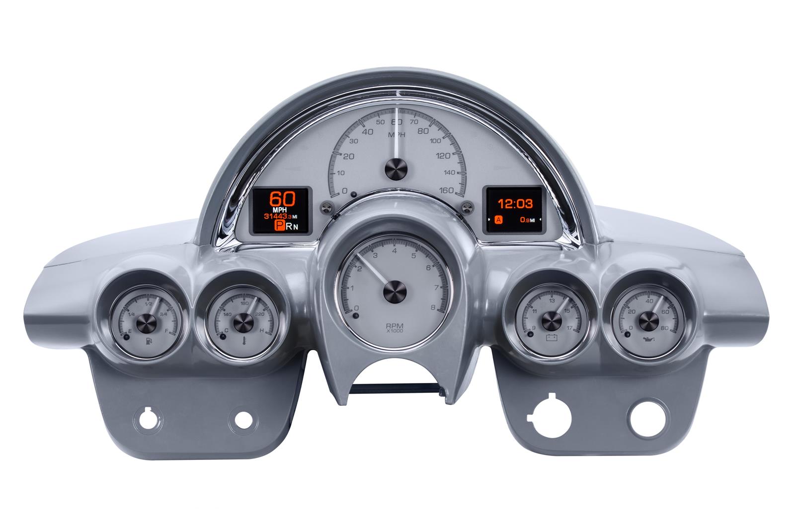 Dakota Digital HDX Direct-Fit Analog Gauge Systems HDX-58C-VET-S