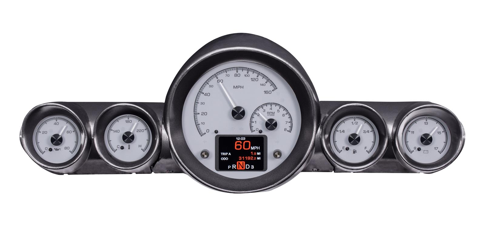 Dakota Digital HDX Direct-Fit Analog Gauge Systems HDX-59C-IMP-S
