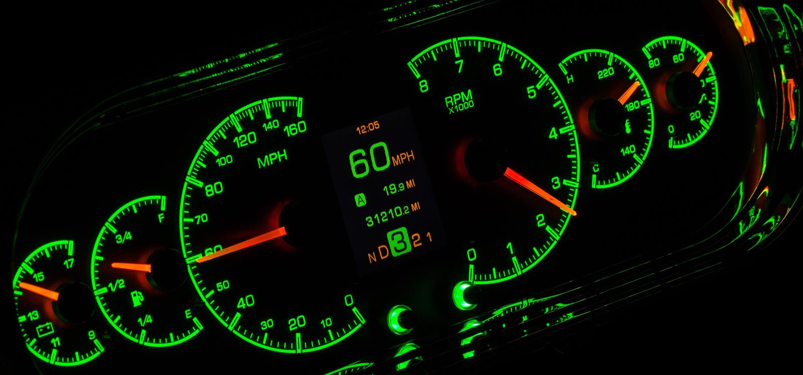 Dakota Digital HDX Direct-Fit Analog Gauge Systems HDX-63C-NOV-K