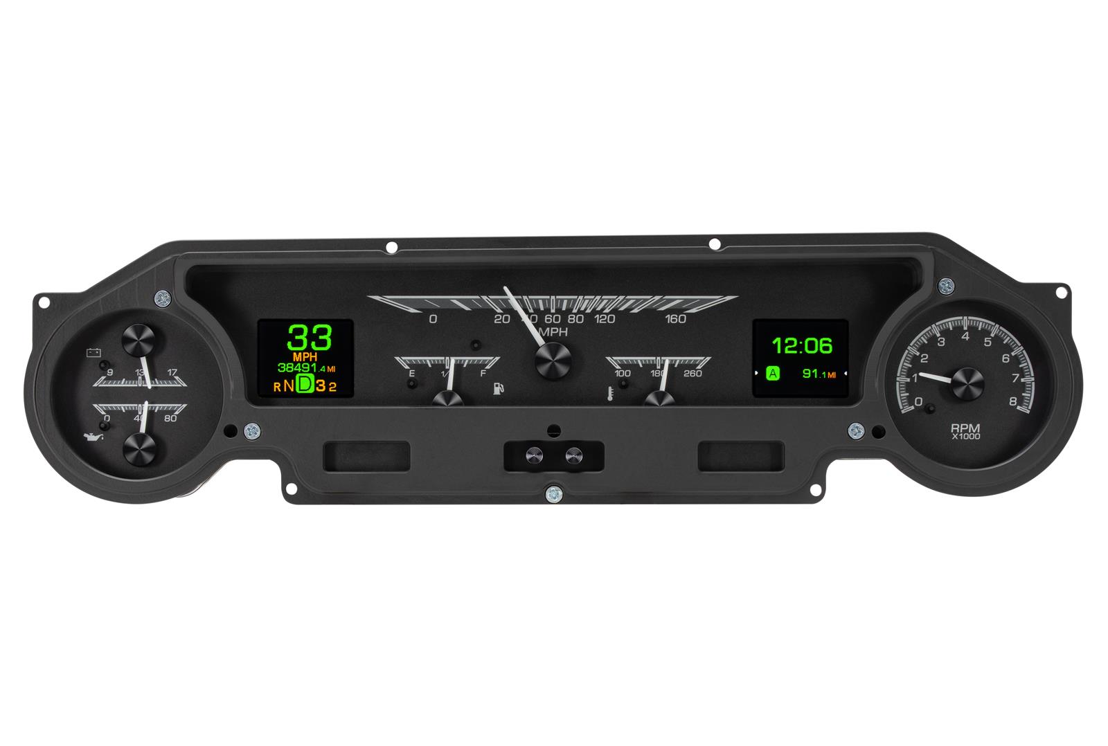 Dakota Digital HDX Direct-Fit Analog Gauge Systems HDX-64F-FAL-K