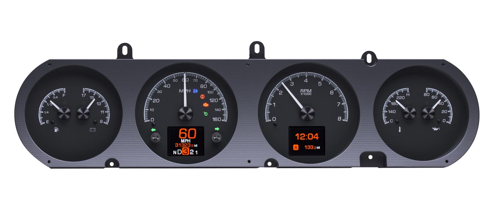 Dakota Digital HDX Direct-Fit Analog Gauge Systems HDX-64P-GTO-K