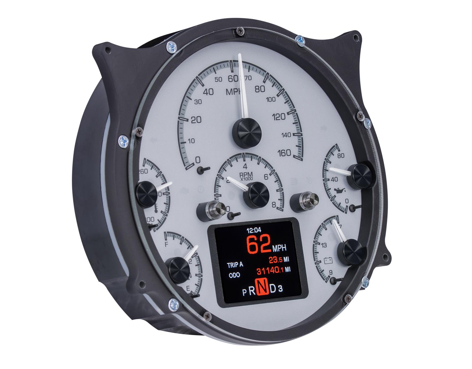 Dakota Digital HDX Direct-Fit Analog Gauge Systems HDX-66F-BRO-S