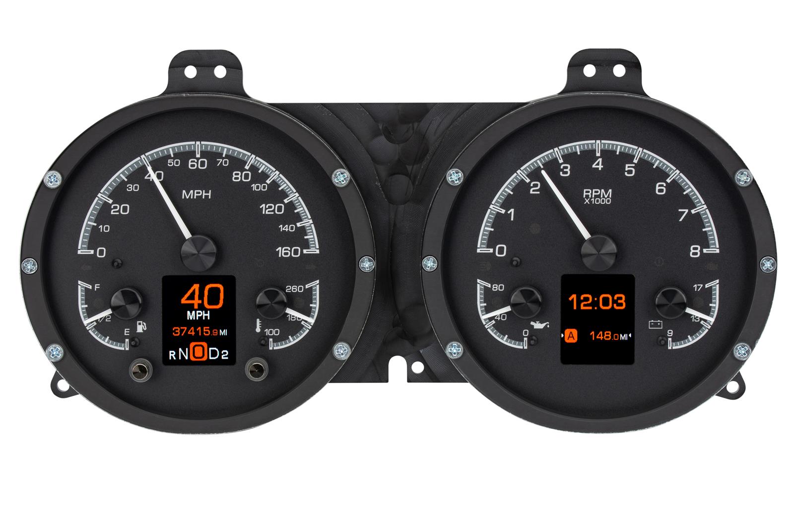 Dakota Digital HDX Direct-Fit Analog Gauge Systems HDX-67C-CAM-K