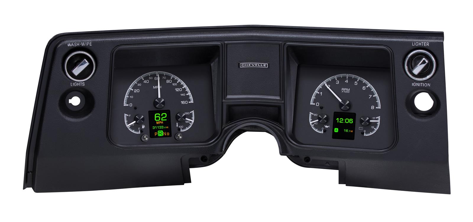 Dakota Digital HDX Direct-Fit Analog Gauge Systems HDX-68C-CVL-K