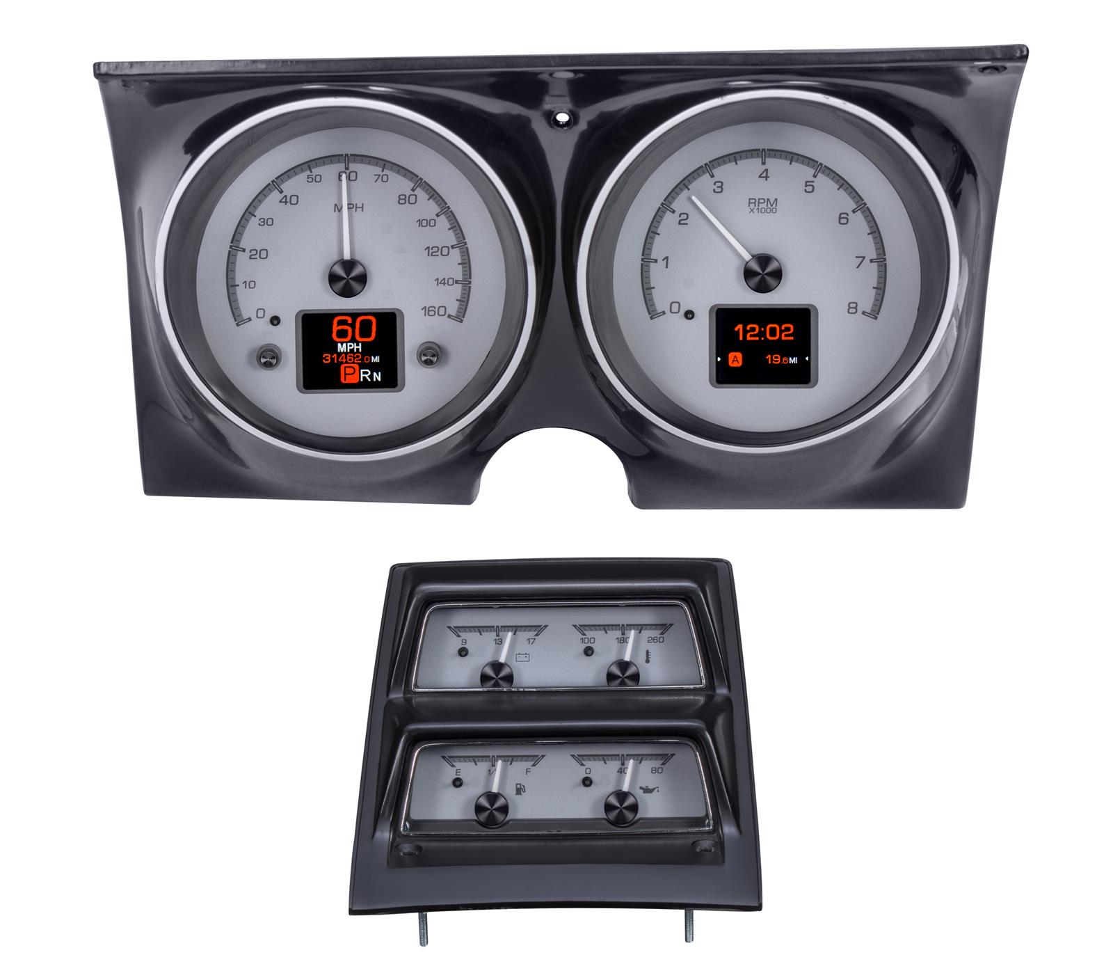 Dakota Digital HDX Direct-Fit Analog Gauge Systems HDX-68C-CAC-S